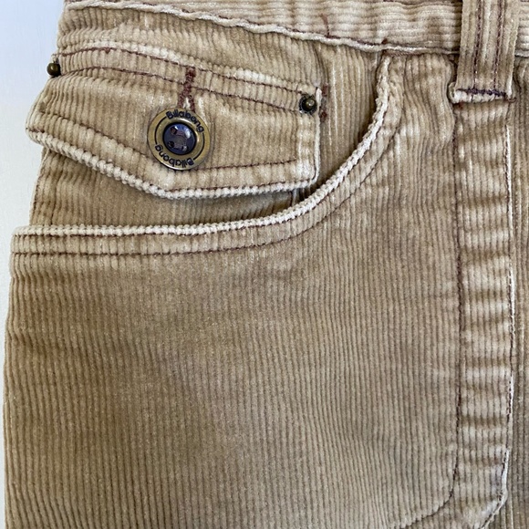 Billabong Brown Corduroy Mini/Mid length Casual Skirt. Sz 6 - Picture 6 of 15